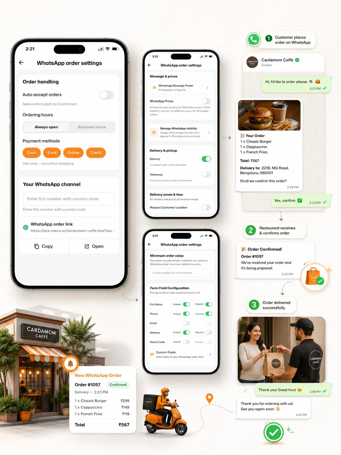 WhatsApp Ordering