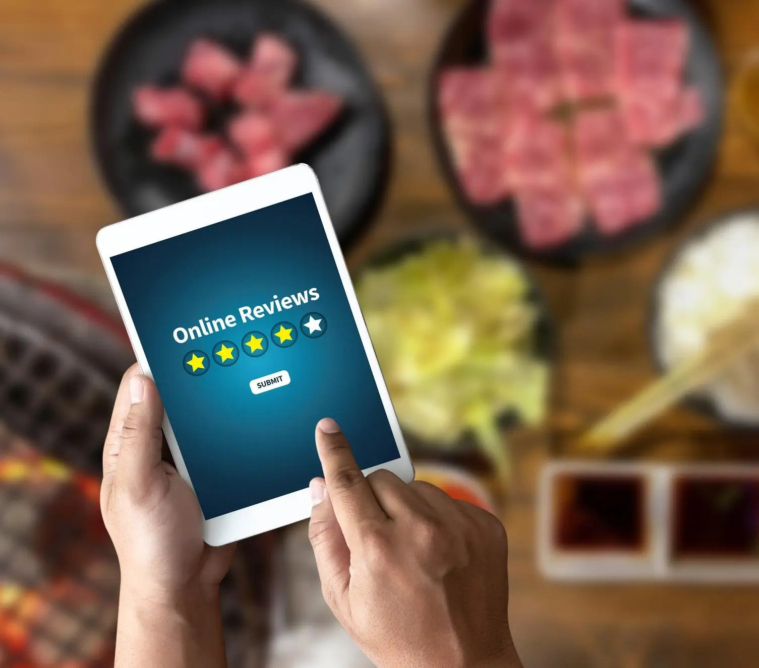 In-Menu Rating System