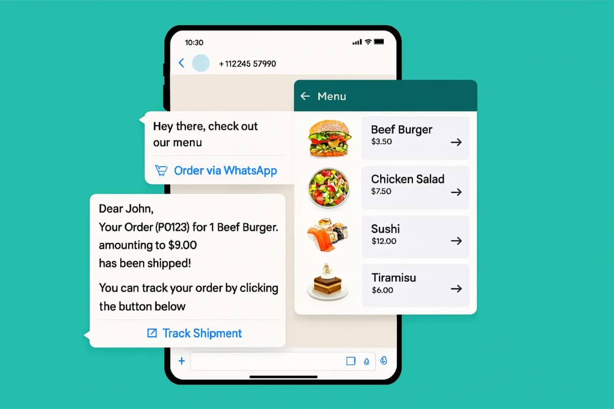 WhatsApp Ordering System