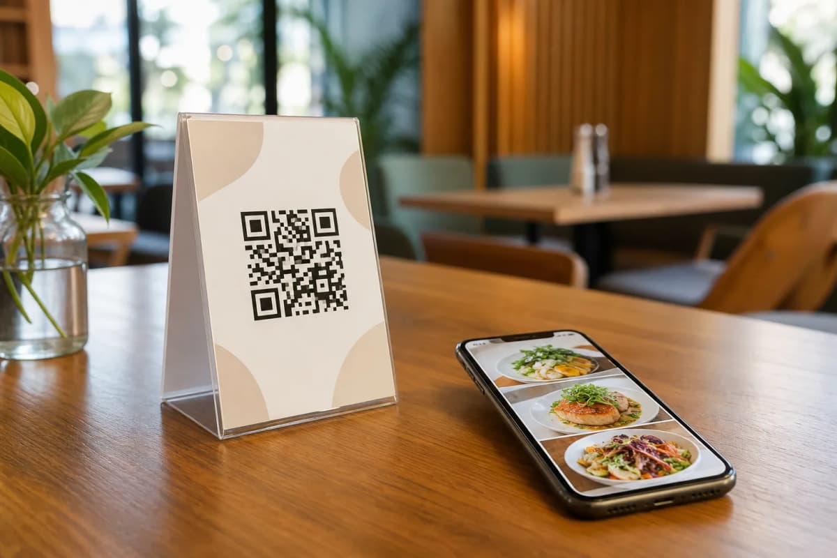 Digital Menu with QR Code: Build Yours in Minutes