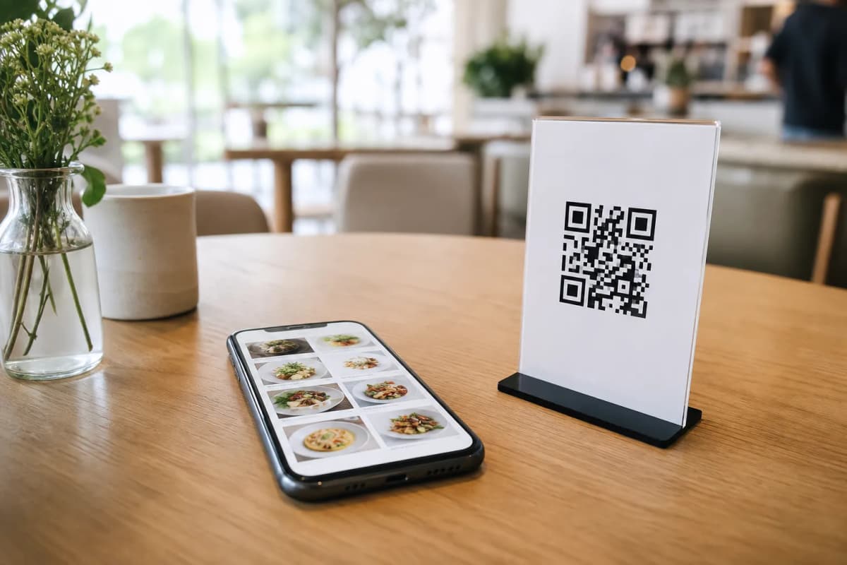 Menu with QR Code: Build and Print Yours Today