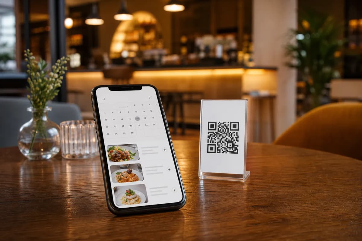 Restaurant Table Reservation System Built Into Your QR Menu