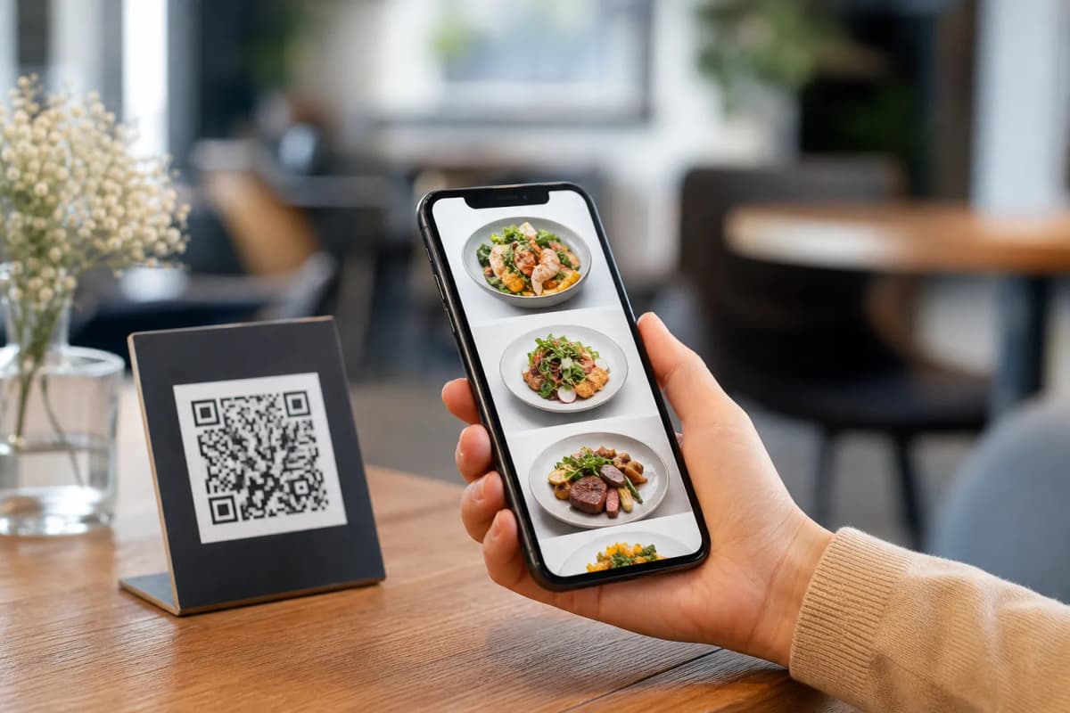 الانتقال من المنيو الورقي إلى منيو QR خطوة بخطوة