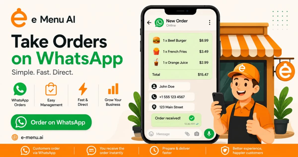 The Complete QR Menu and WhatsApp Ordering Solution for Restaurants