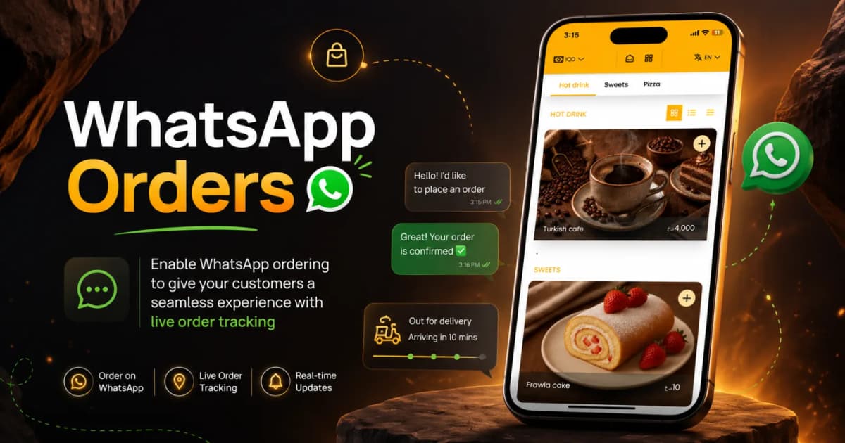 WhatsApp Orders: A Smarter Way to Receive and Track Restaurant Orders
