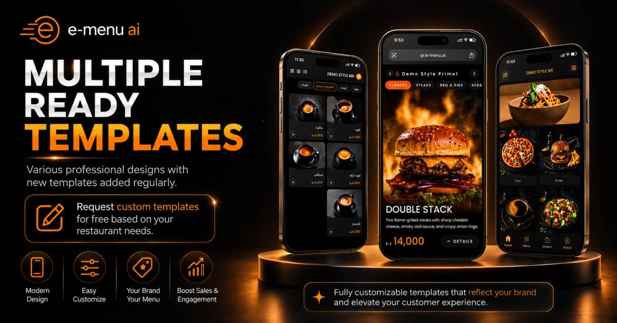 Give Your Restaurant Menu a Fresh New Look
