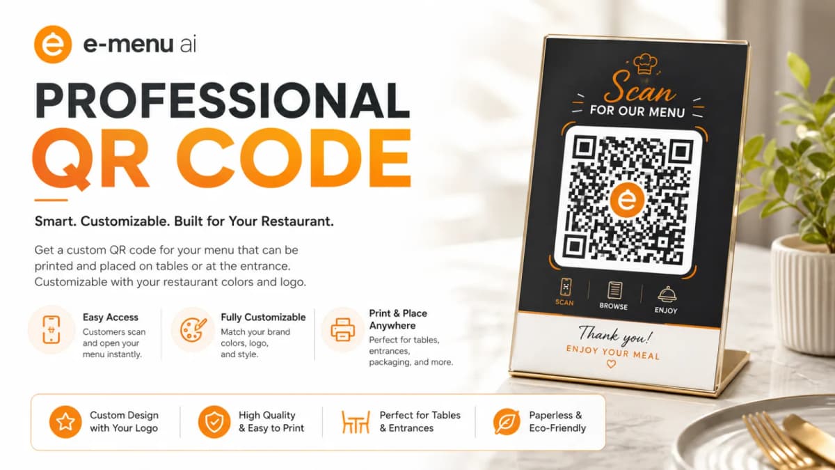 Revolutionizing the Dining Experience: The Power of Smart QR Code Menus