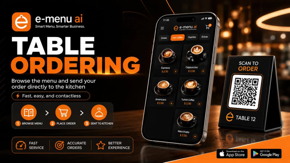 Turn Every Table Into a Smarter Ordering Point