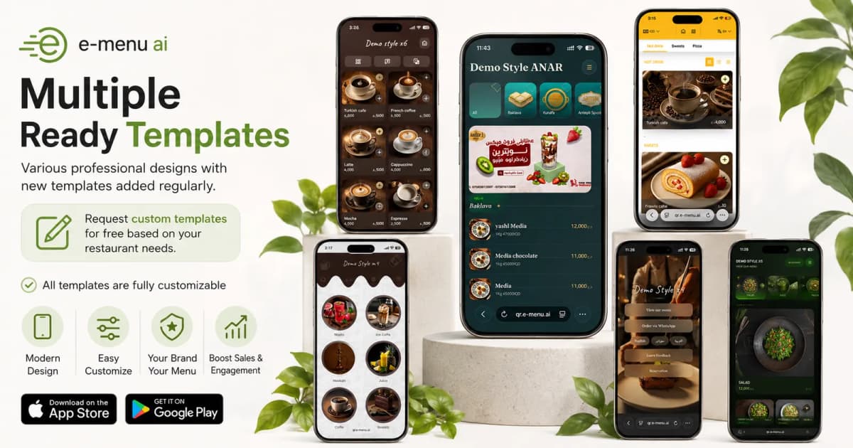 Article Title: Transform Your Restaurant Menu with Multiple Ready Templates