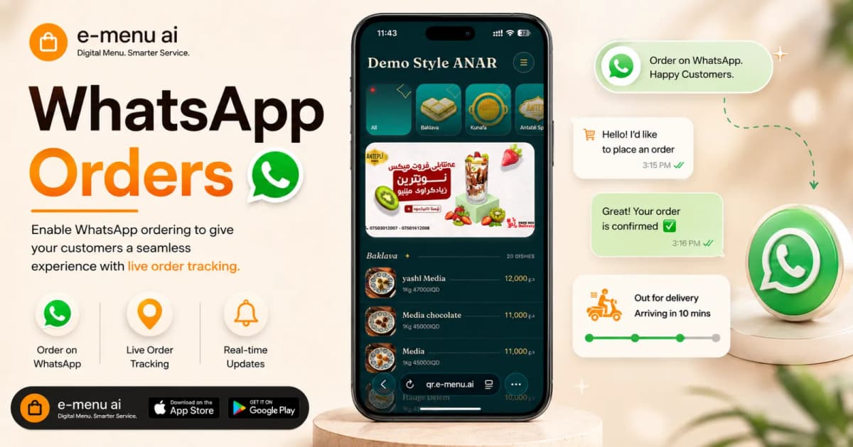 Turn Every WhatsApp Message into a Smooth Ordering Experience