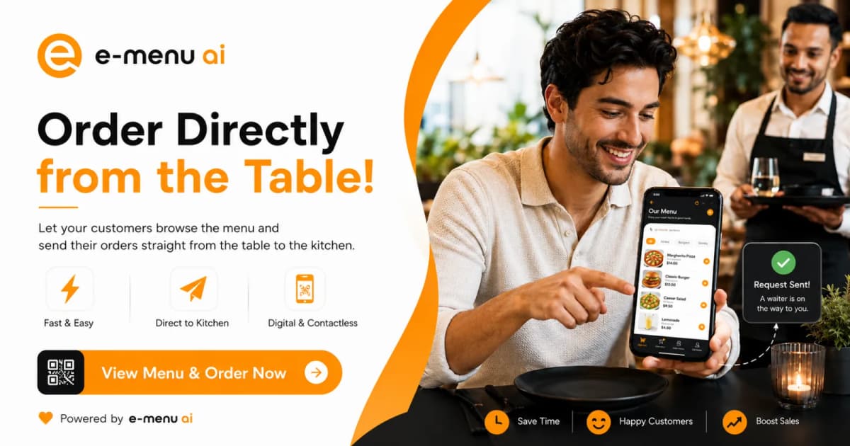From Table to Kitchen: The New Way Restaurants Receive Orders