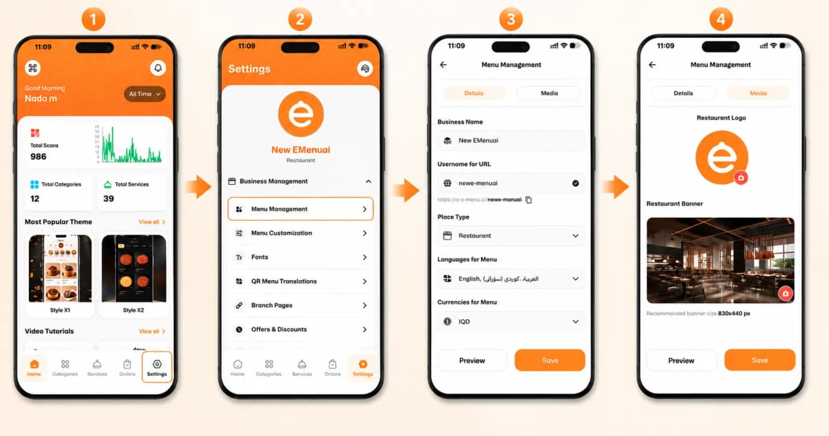 How to Manage and Customize Your Menu on eMenu AI: A Step-by-Step Guide