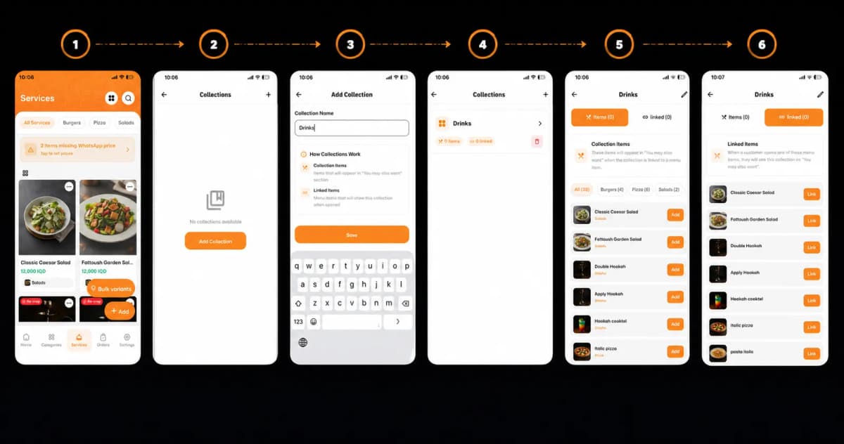 How to Create and Manage Collections on eMenu AI App: A Step-by-Step Guide