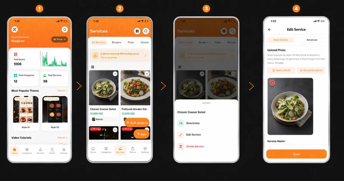 How to Edit an Item on the eMenu AI App: A Step-by-Step Guide